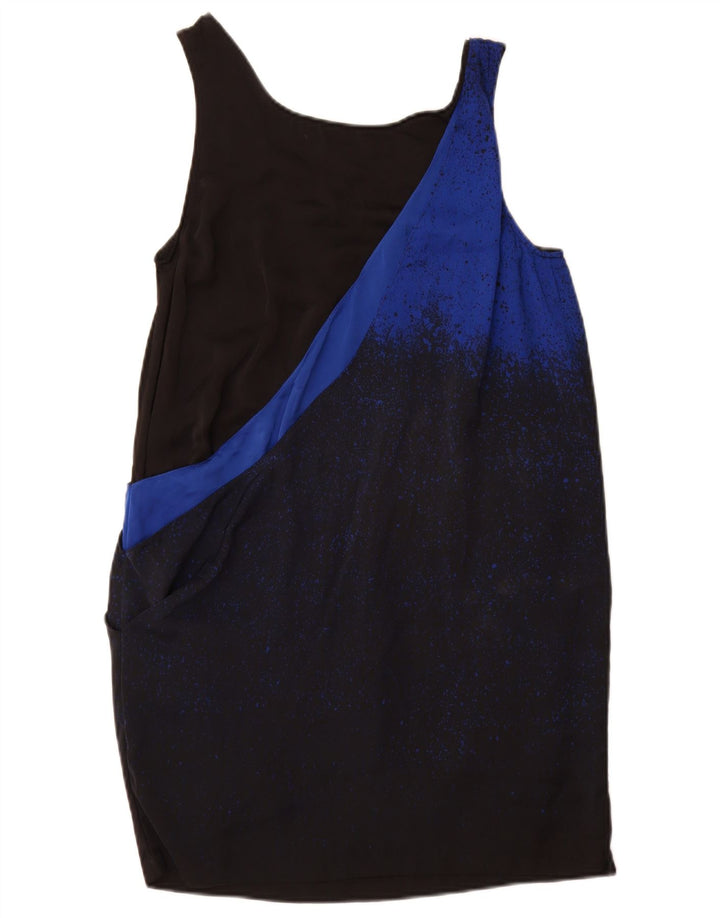 Damska sukienka typu shift bez rękawów Guess UK 6 XS, czarna, poliester