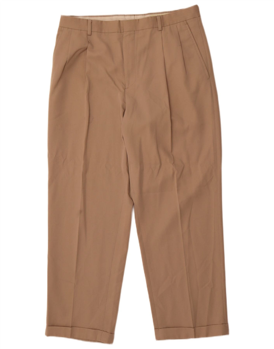 Męskie spodnie Chino Eddie Bauer W36 L30 Beżowy poliester