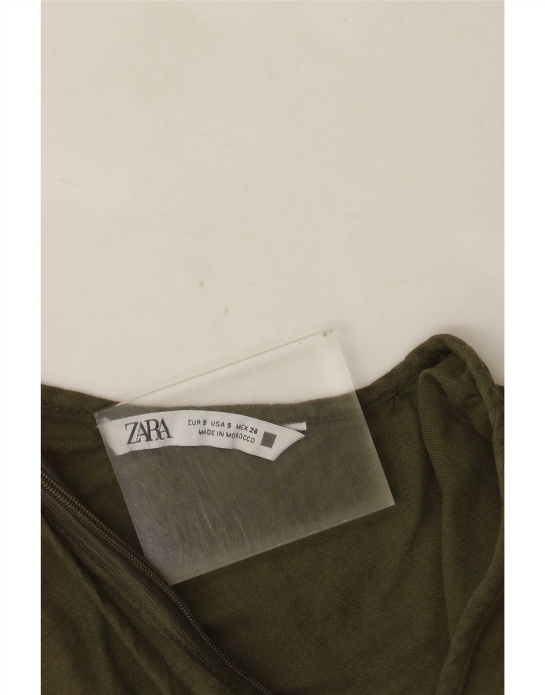 Damski kombinezon bez rękawów Zara UK 10, mały khaki