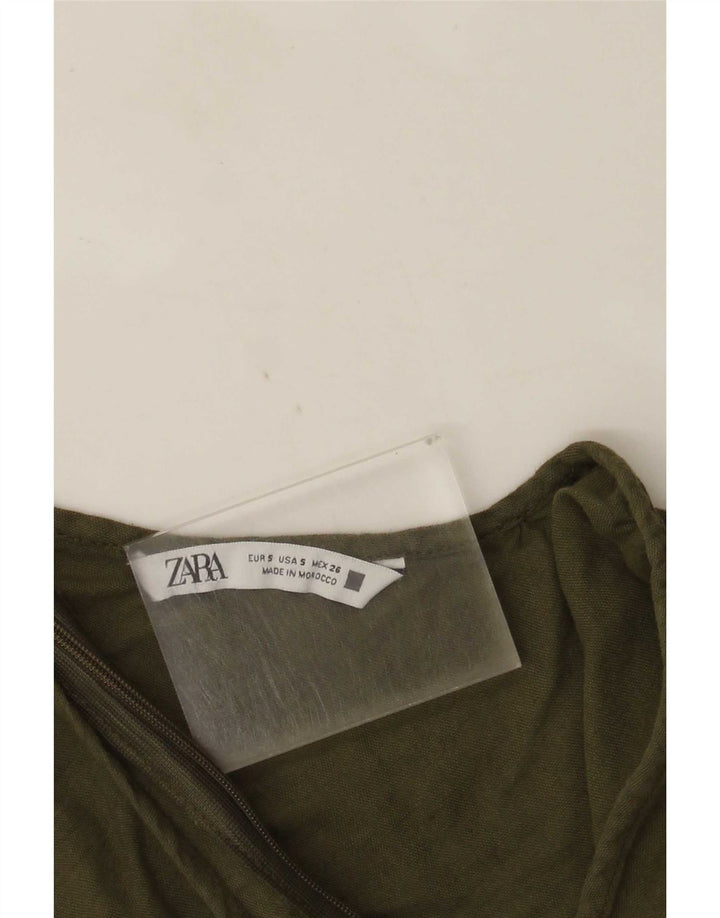 Damski kombinezon bez rękawów Zara UK 10, mały khaki