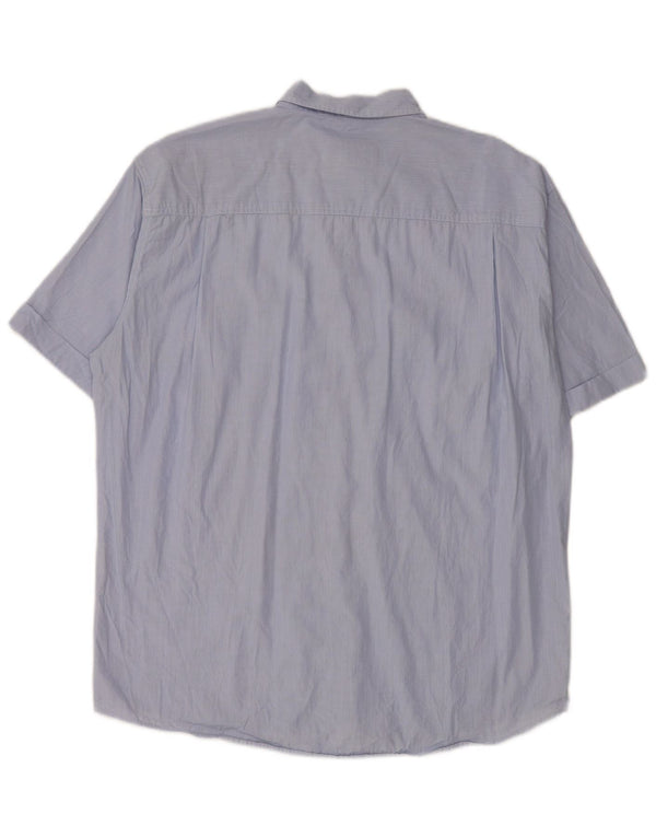 Damska koszula z krótkim rękawem Colmar Ten Yards EU 46 XL w niebieskie prążki