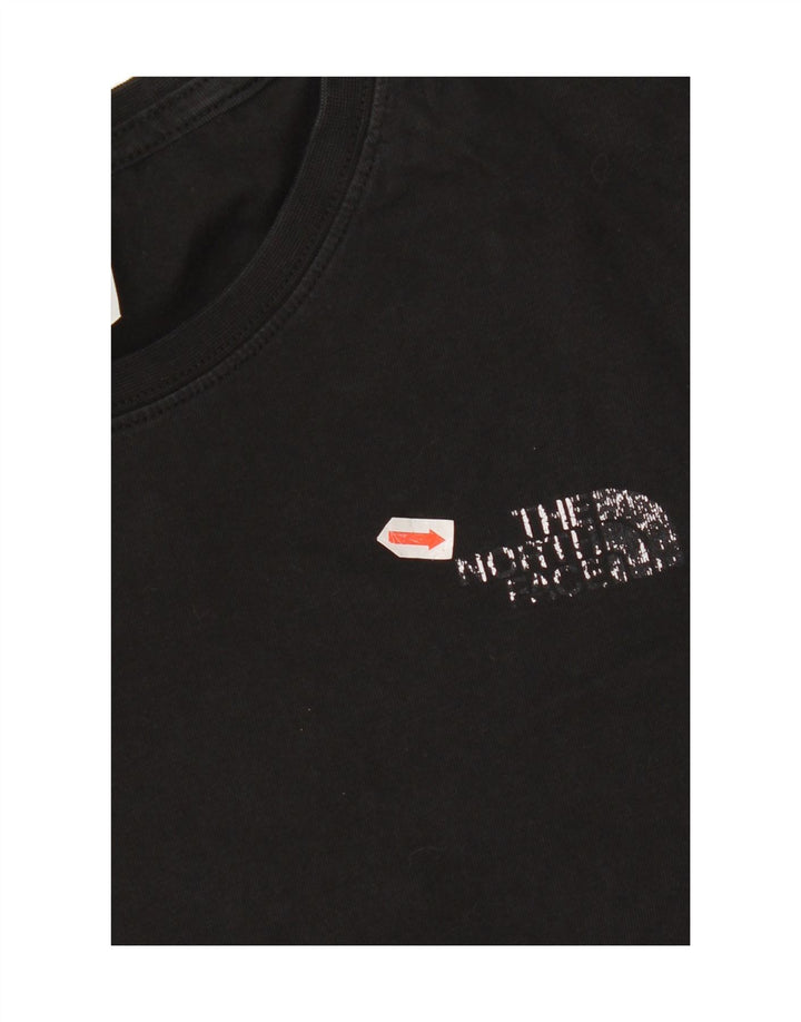 Męski T-shirt z grafiką The North Face, średni czarny