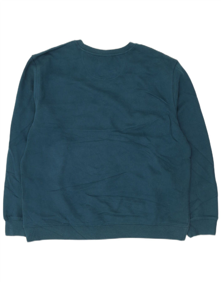 IZOD Męski sweter bluzowy XL, zielony, bawełniany