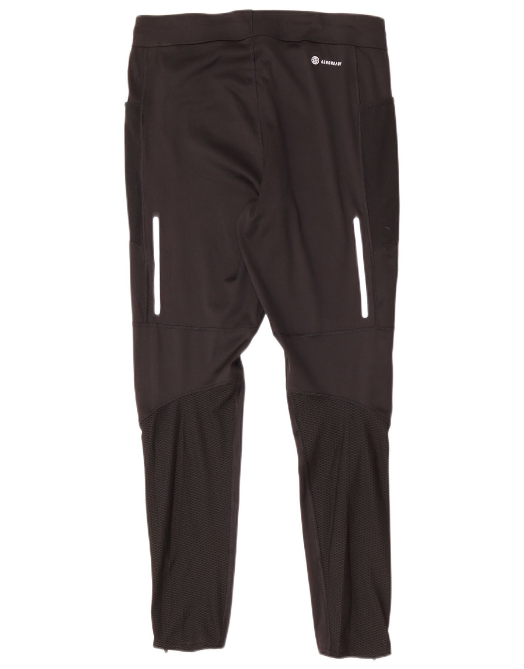 Męskie spodnie dresowe Adidas Slim, duże, czarne, poliestrowe