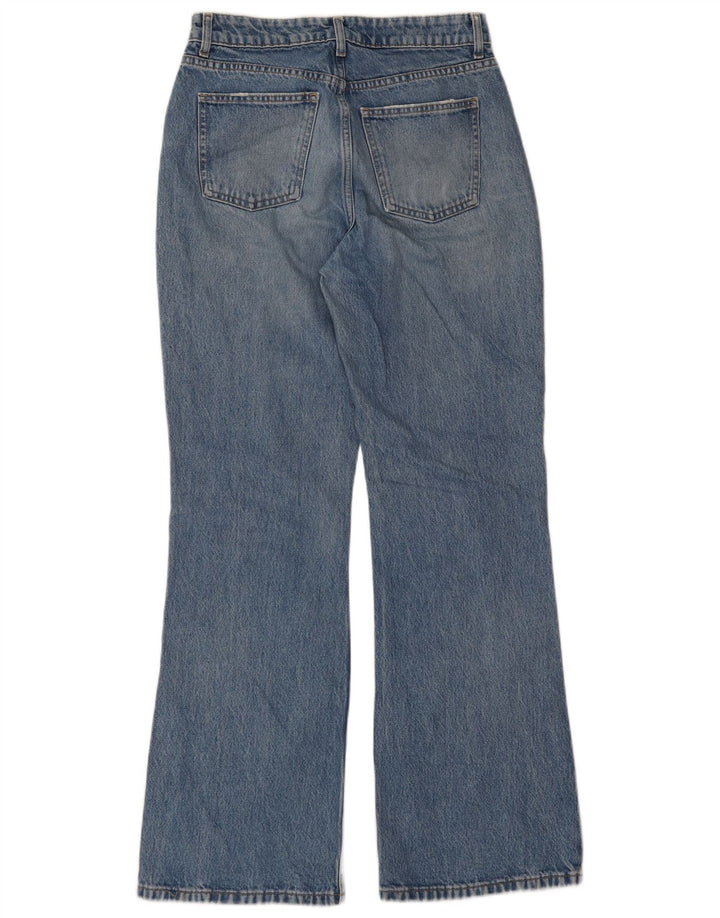 Damskie jeansy rozkloszowane Topshop W30 L32 Niebieskie bawełniane