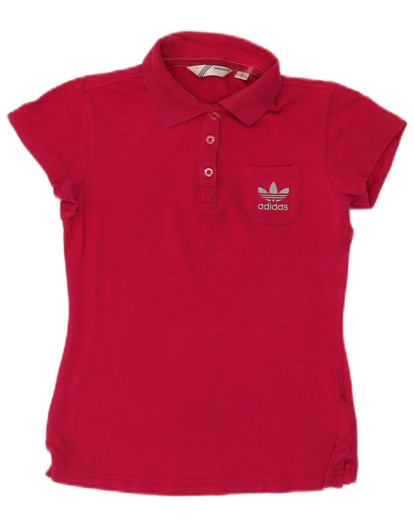 Damska koszulka polo Adidas EU 36 Mała Różowa Bawełna