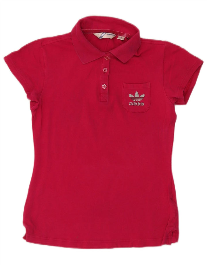 Damska koszulka polo Adidas EU 36 Mała Różowa Bawełna