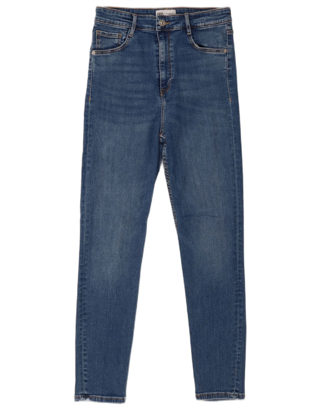 Damskie jeansy skinny Zara EU 40 Medium W30 L27 Niebieskie