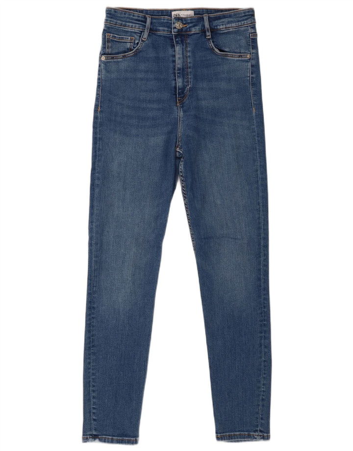 Damskie jeansy skinny Zara EU 40 Medium W30 L27 Niebieskie