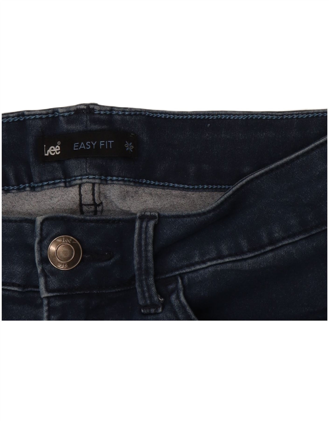 Damskie spodenki jeansowe Lee Easy Fit W30 Medium Granatowe