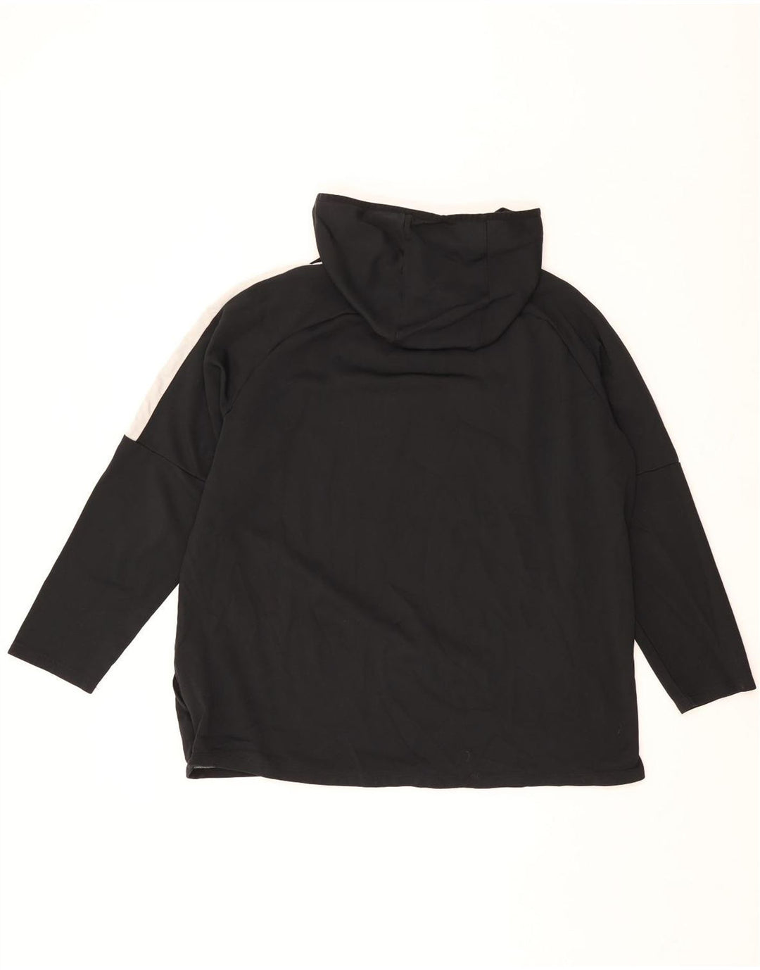 Męska bluza z kapturem Nike Dri Fit 2XL, czarny poliester z blokami kolorów