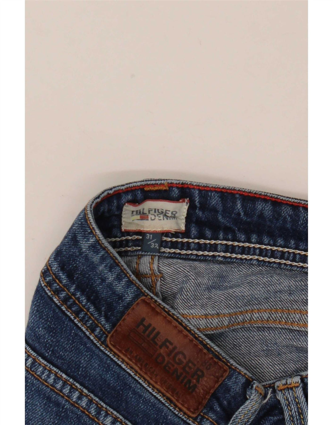 Damskie jeansy slim Tommy Hilfiger W31 L32 Niebieskie bawełniane