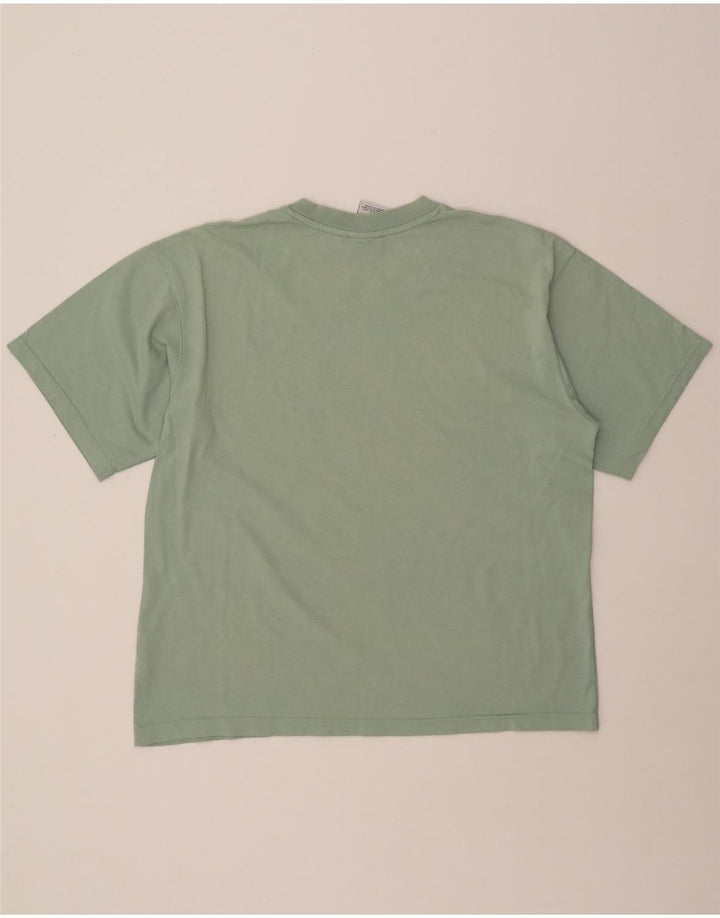 T-shirt męski ADIDAS, duży, zielony, bawełniany