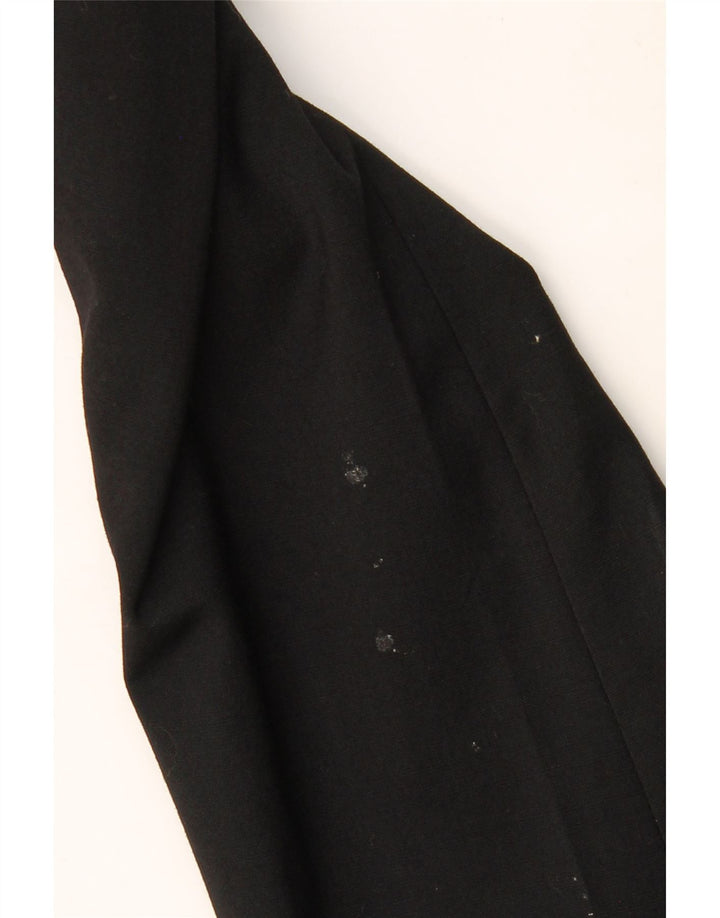 Dolce & Gabbana Męska marynarka slim zapinana na 2 guziki IT 54 2XL Czarna wełna