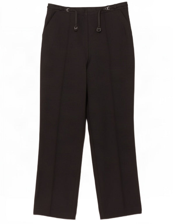 Spodnie damskie Marks & Spencer Straight Casual UK 12 Medium W31 L28 Czarne