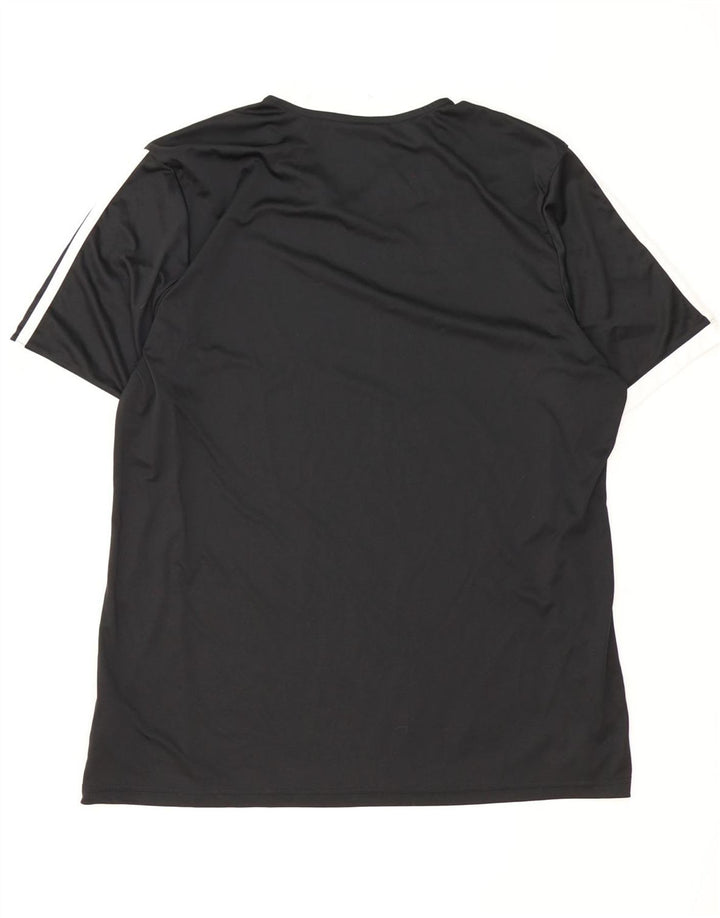 Adidas Męska koszulka Climalite Top XL Czarny poliester