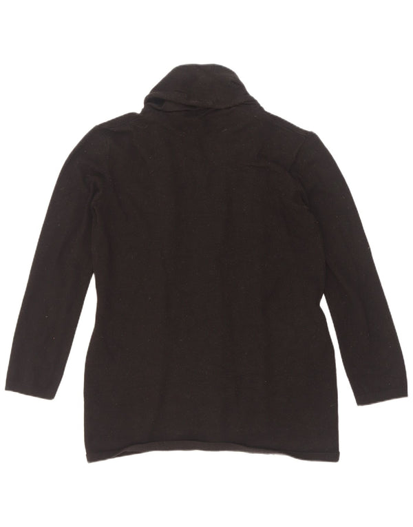 Sweter damski Zara UK 12, średni czarny, wiskoza
