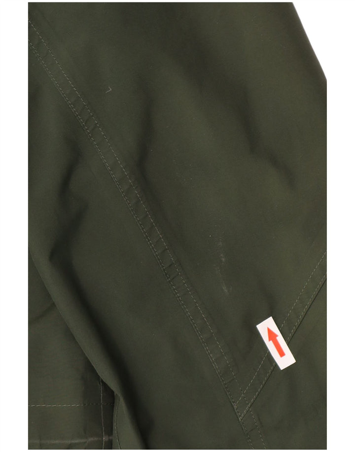Męski płaszcz przeciwdeszczowy z kapturem Berghaus UK 44 2XL Zielony poliester