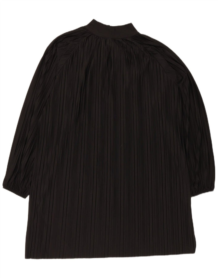 Damska sukienka oversize Zara z wiązaniem z przodu, UK 14, średnie czarne paski