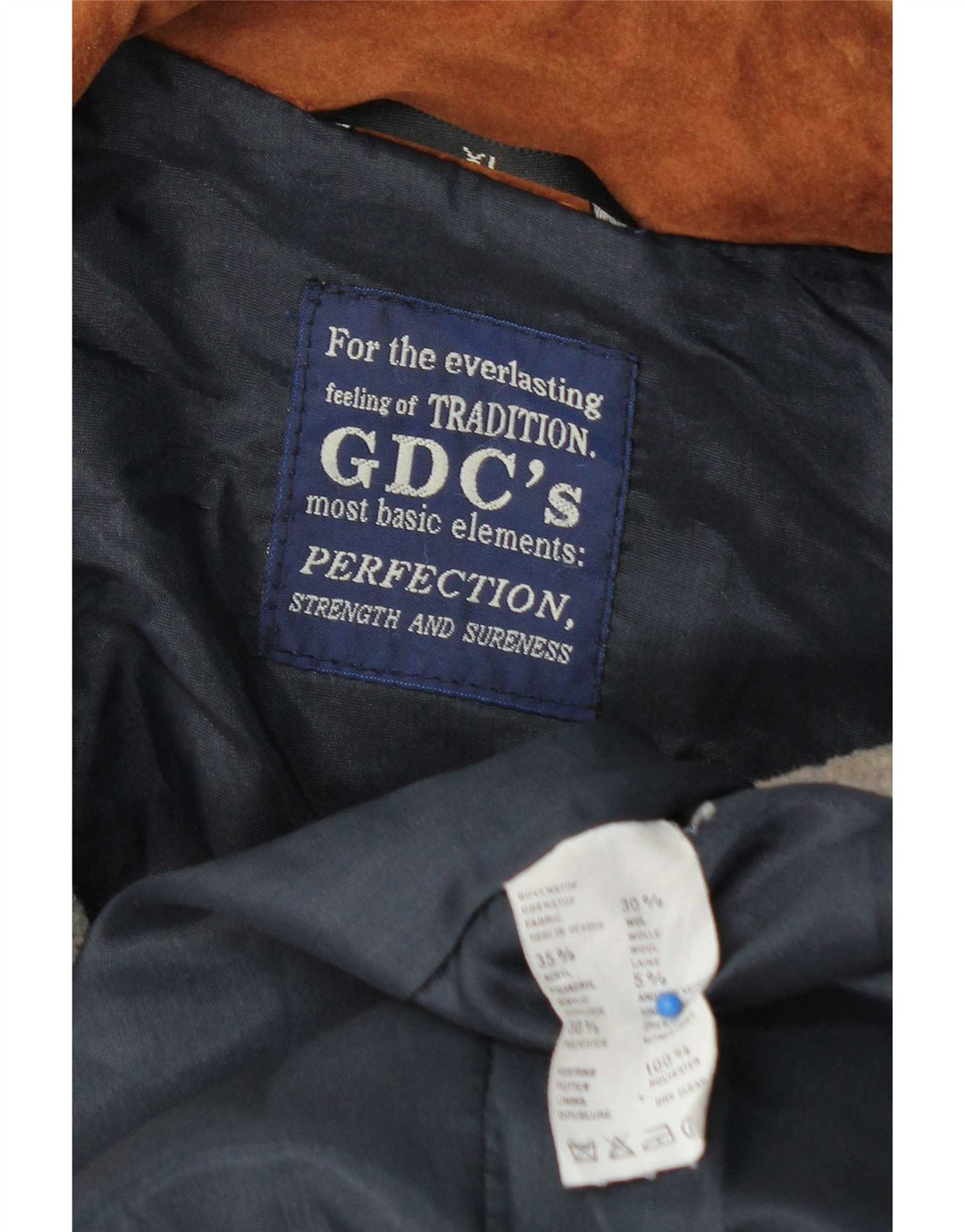 Vintage męski płaszcz wiatrówka w abstrakcyjny wzór UK 42 XL szary Fair Isle