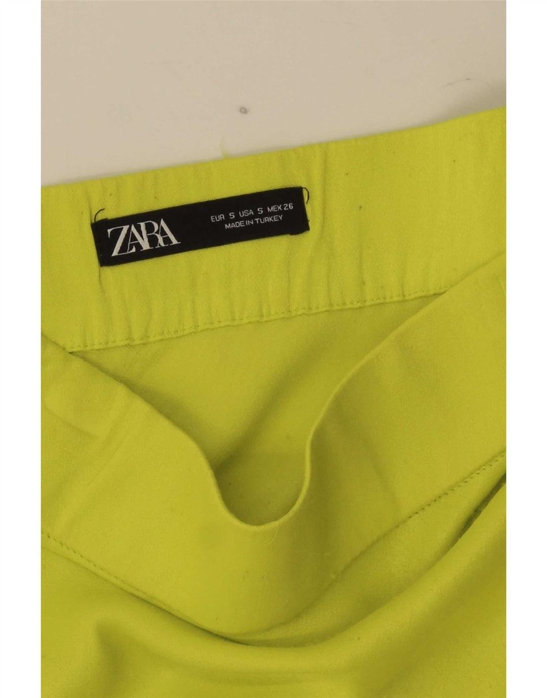 Spódnica damska Zara Maxi mała W26 zielona