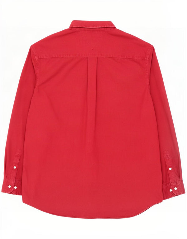 Koszula męska Tommy Hilfiger o klasycznym kroju, 2XL, czerwona, bawełniana