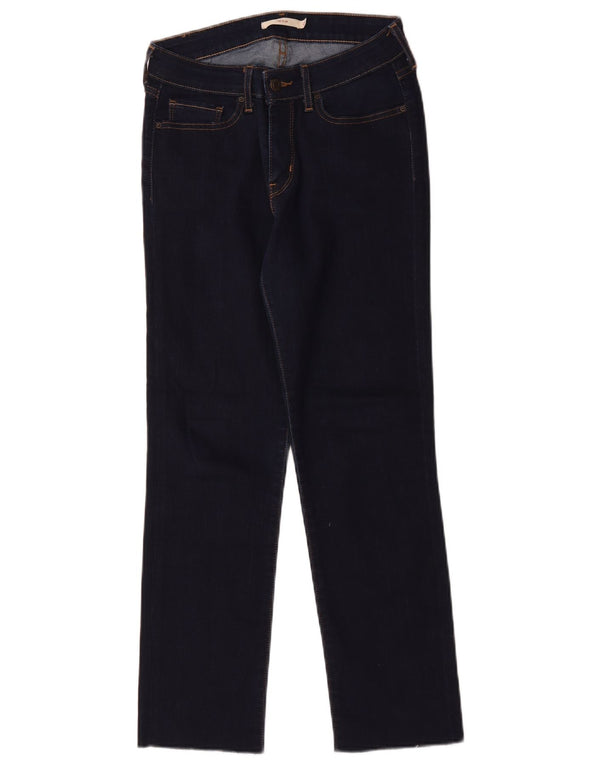 Damskie jeansy Levi's 712 Slim W29 L26 Granatowa bawełna