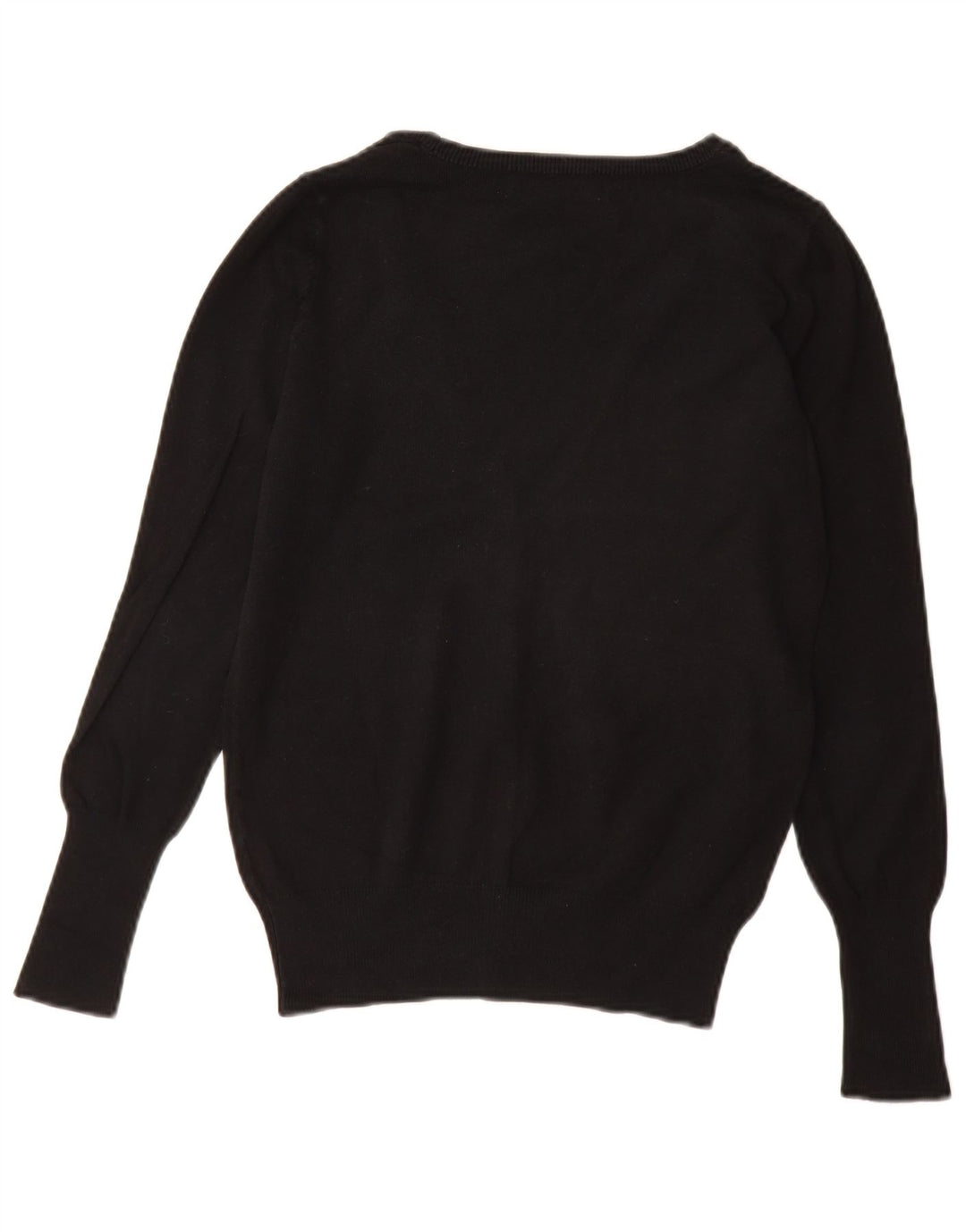 Sweter damski Zara UK 12, średni czarny, bawełniany