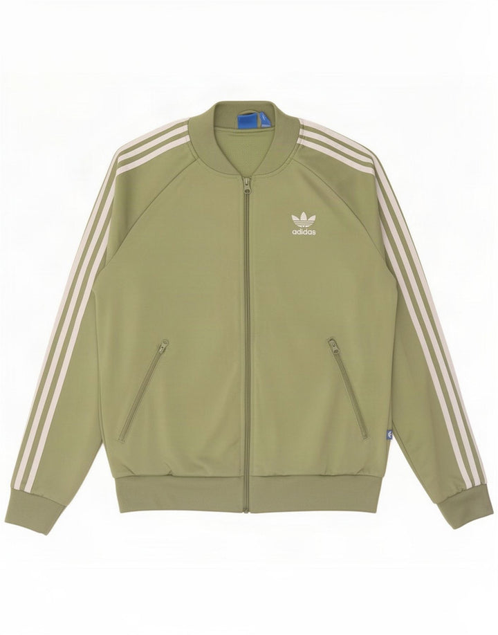 Damska kurtka dresowa Adidas UK 14 Medium Green Poliester