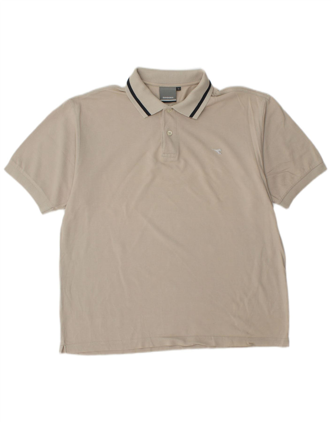 Męska koszulka polo DIADORA, duża, biała, bawełniana
