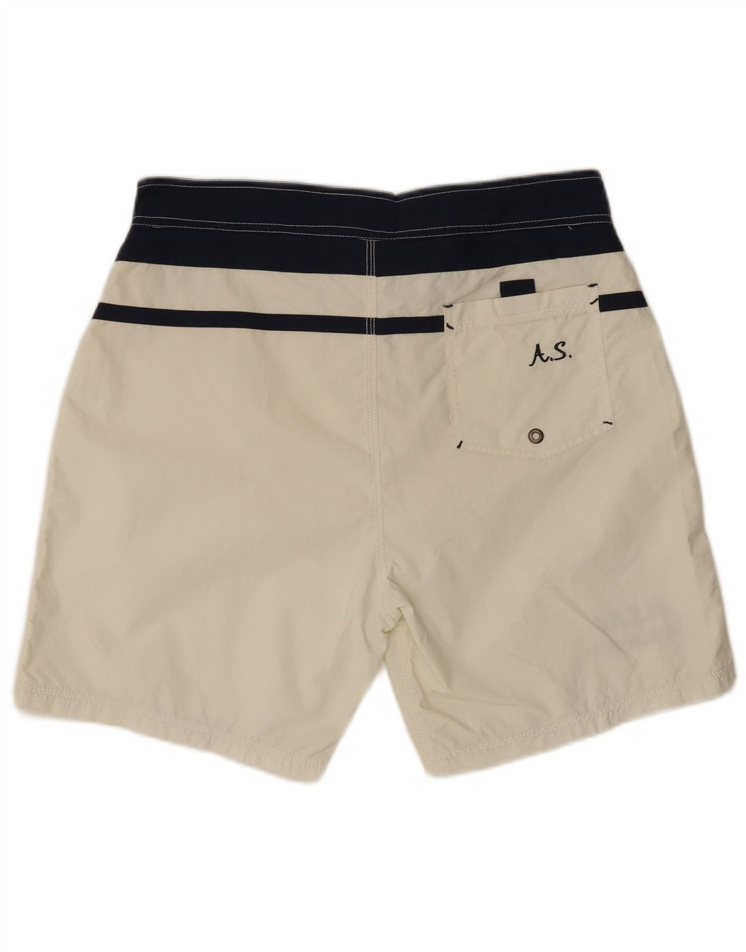 Męskie spodenki kąpielowe VINTAGE XL w kolorze białym