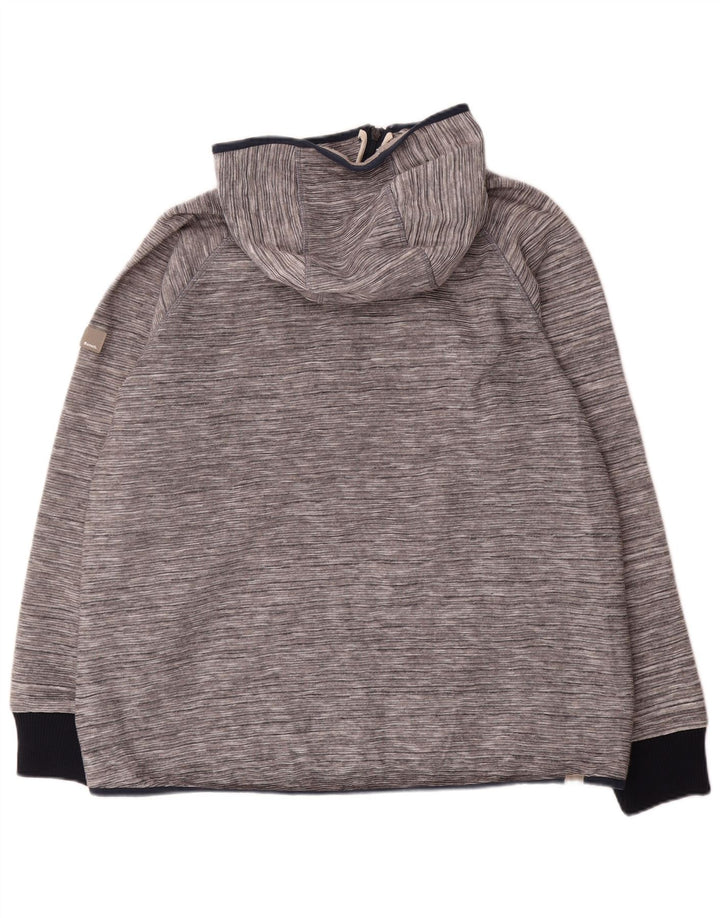 Męski sweter z kapturem i zamkiem Bench 2XL Szary, nakrapiany akryl