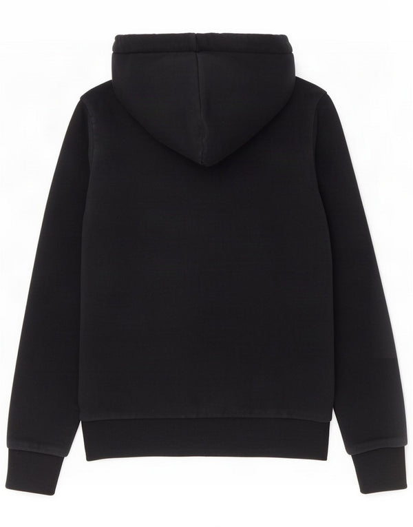 Damski sweter z kapturem i zamkiem graficznym Superdry UK 6 XS Granatowy, bawełniany