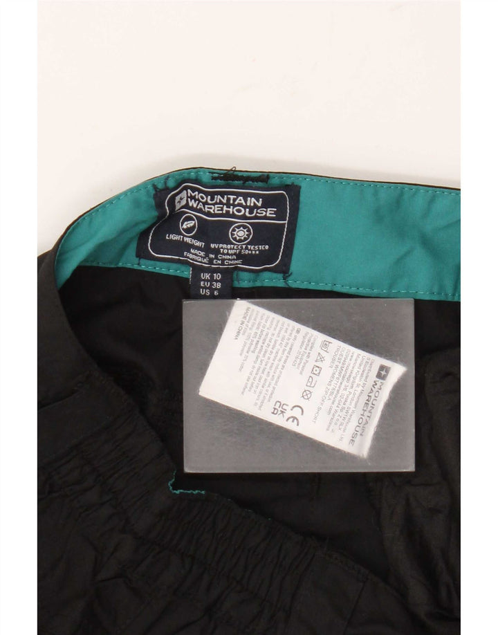 Damskie spodenki chino Mountain Warehouse UK 10 Small W28, czarny poliester