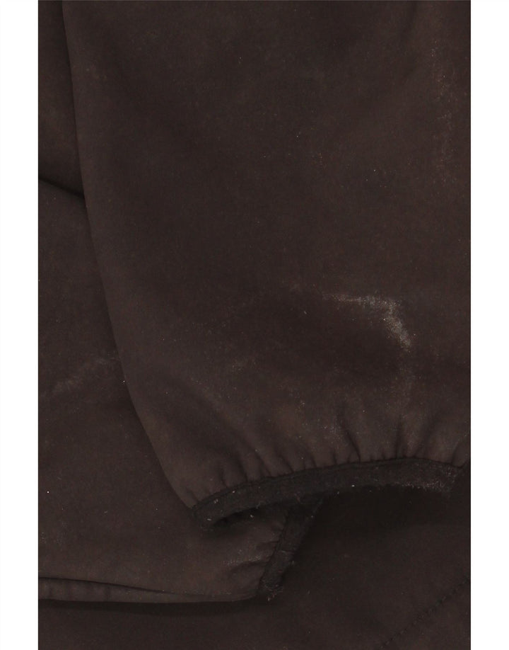 Męski sweter z kapturem i zamkiem NAUTICA, średni czarny poliester