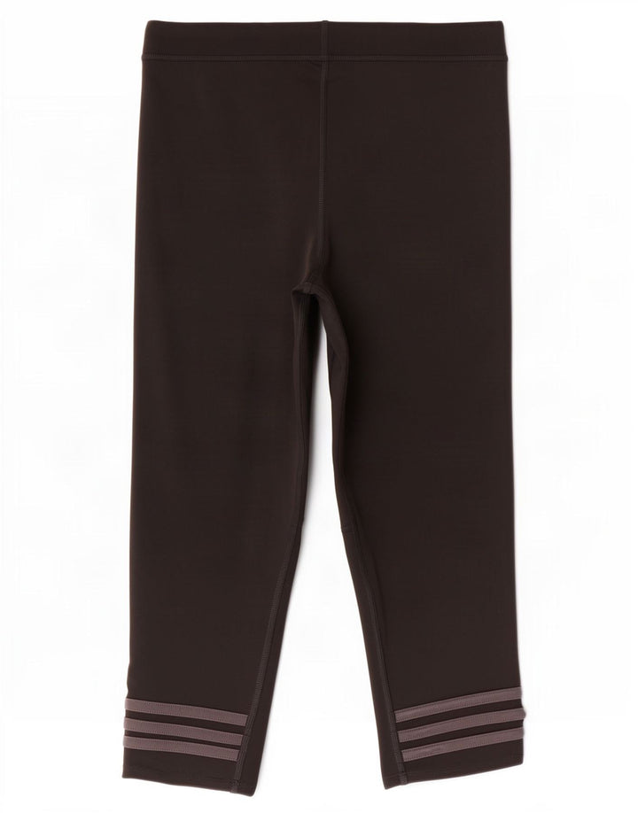 Legginsy Adidas Damskie Response Capri UK 16, duże, czarne