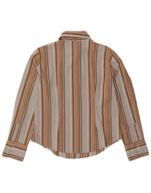 MARLBORO CLASSICS Damska koszula slim fit UK 18 XL w wielokolorowe paski