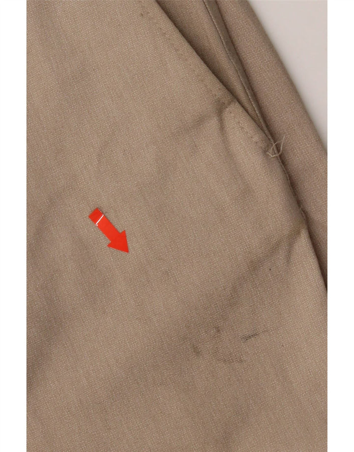 Męskie spodnie chino Zara EU 38 Small W30 L28 Beżowy poliester