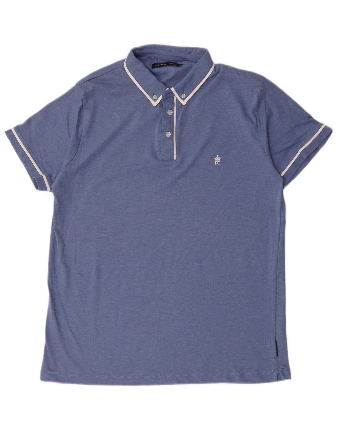 Męska koszulka polo French Connection XL, niebieska, bawełniana