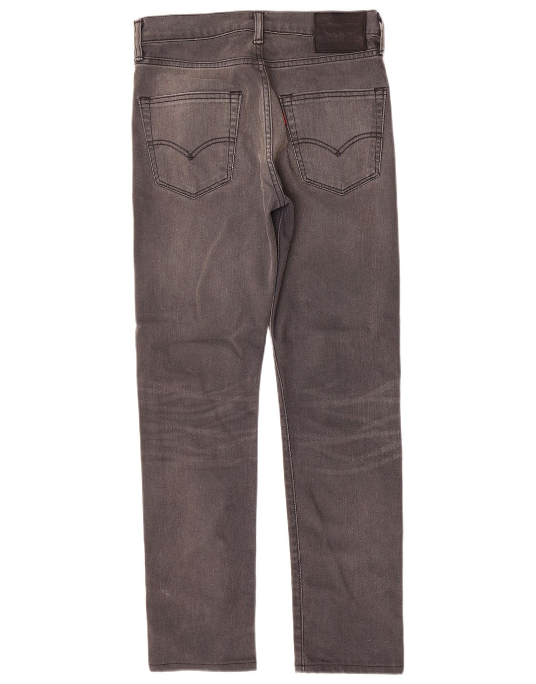 Męskie jeansy Levi's 522 Tapered W28 L29 Szara bawełna