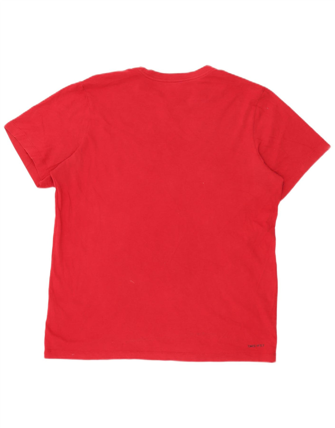 T-shirt męski Jordan, duży, czerwony, bawełniany