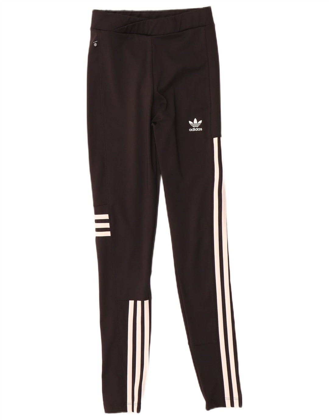 Legginsy damskie Adidas UK 4/6 XS, czarny poliester