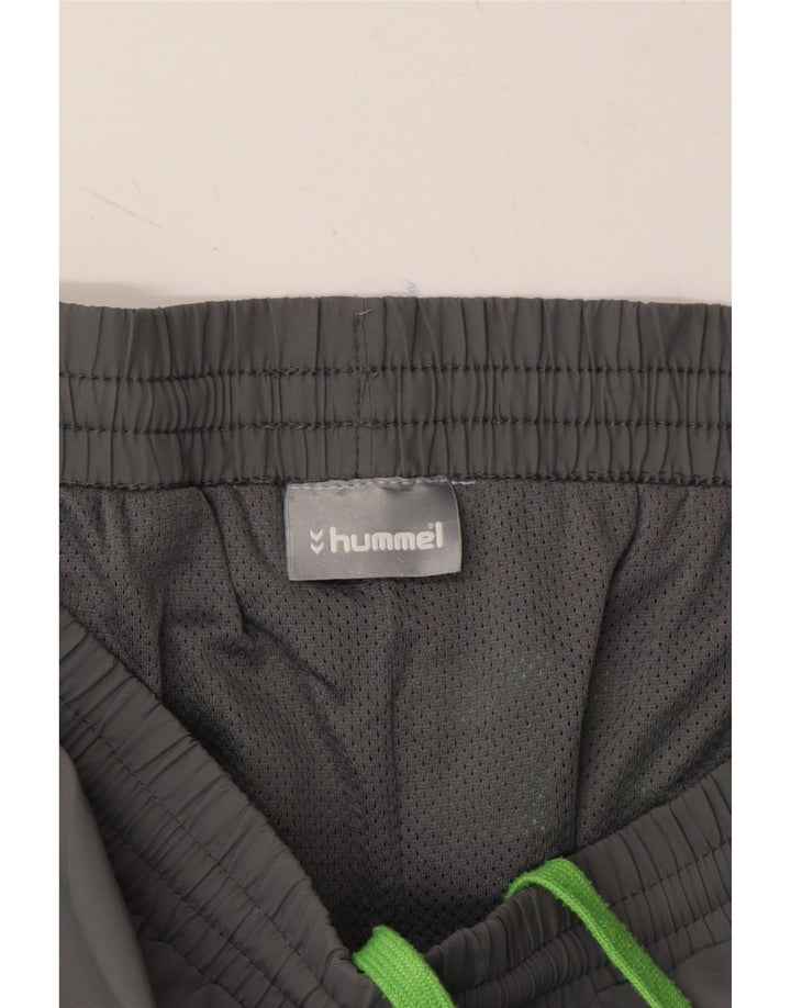 HUMMEL Mens Tracksuit Trousers Medium  Grey Polyester Vintage Hummel and Second-Hand Hummel from Messina Hembry 