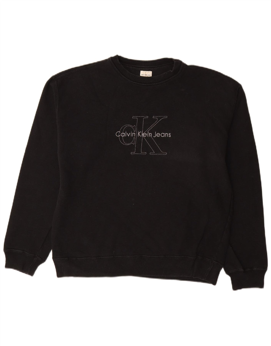 Męski sweter z grafiką CALVIN KLEIN JEANS XL, czarny