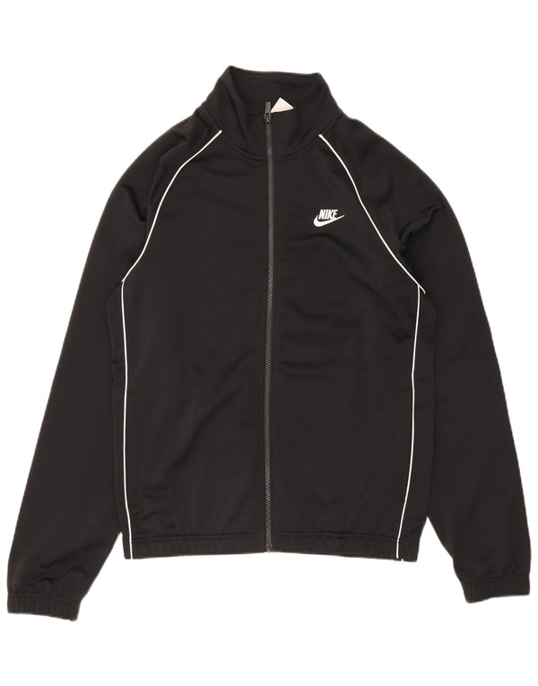 Męska bluza dresowa Nike, mała, czarna, poliestrowa