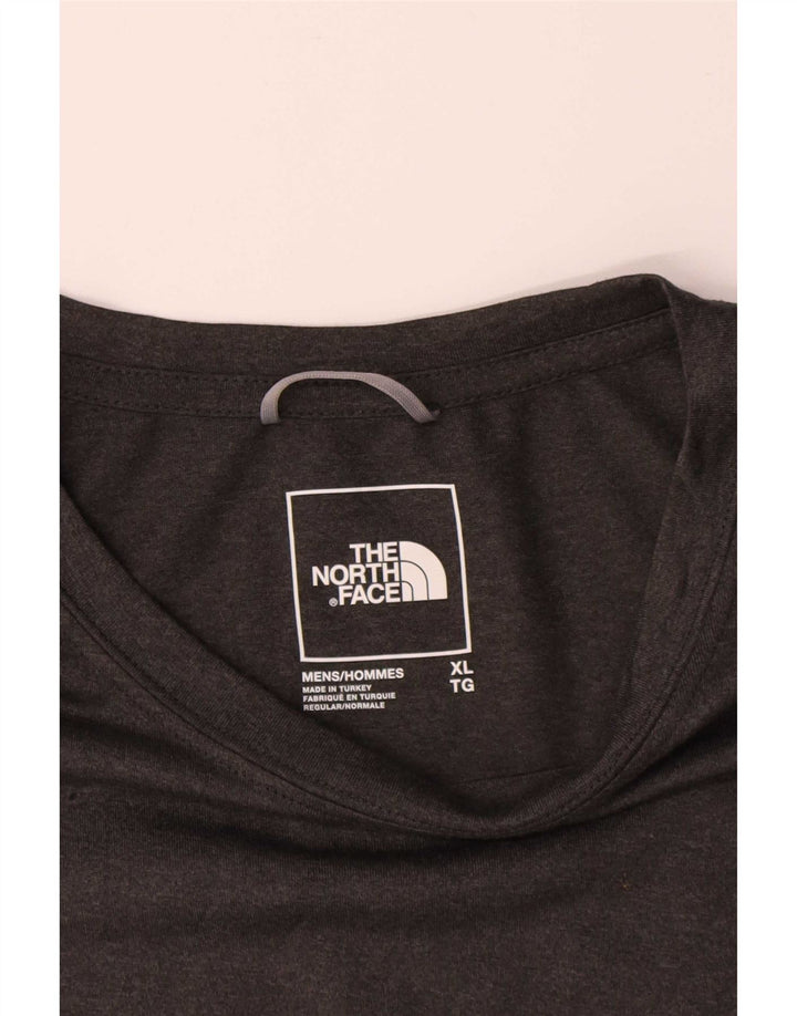 T-shirt męski The North Face XL, szary, poliester