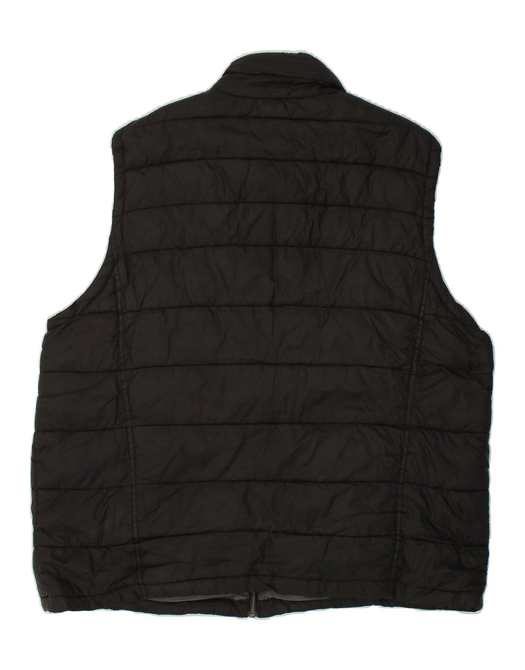 IZOD Mens Big & Tall Padded Gilet UK 42 XL Black Polyester Vintage Izod and Second-Hand Izod from Messina Hembry 