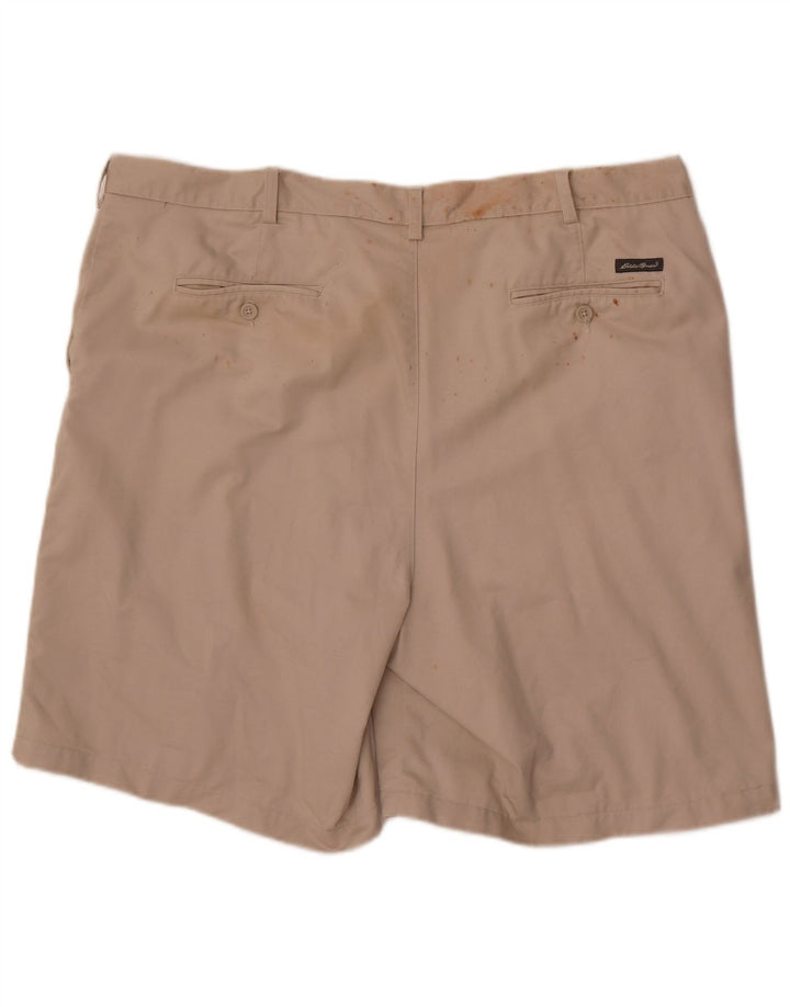 Wysokie spodenki chino męskie Eddie Bauer W44 2XL beżowa bawełna