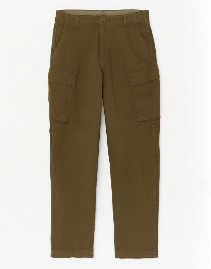 Męskie zwężane spodnie cargo Levi's W36 L32, bawełna khaki