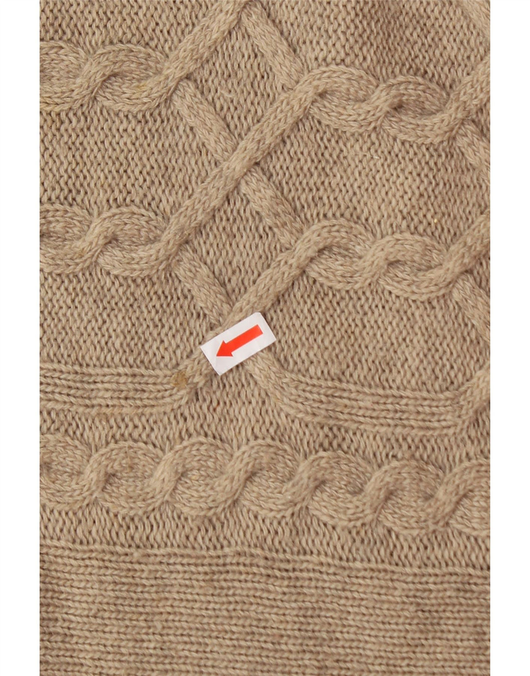 MASSIMO DUTTI Womens Oversized Roll Neck Poncho Jumper UK 10 Small Brown Vintage Massimo Dutti and Second-Hand Massimo Dutti from Messina Hembry 